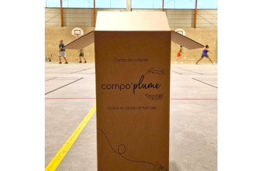 Recyclez vos volants de badminton avec compo'plume